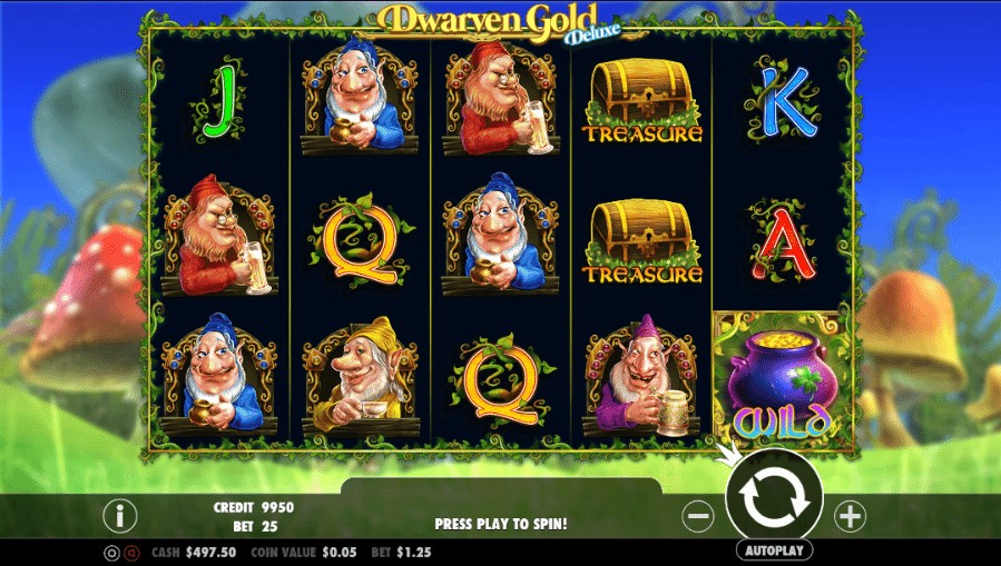 Dwarven Gold Deluxe Automat Online Zdarma Klikni A HRAJ ZDARMA