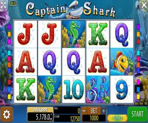 Hrací Automat Captain Shark Online Zdarma