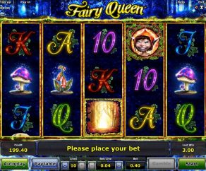 Hrací Automat Fairy Queen Online Zdarma