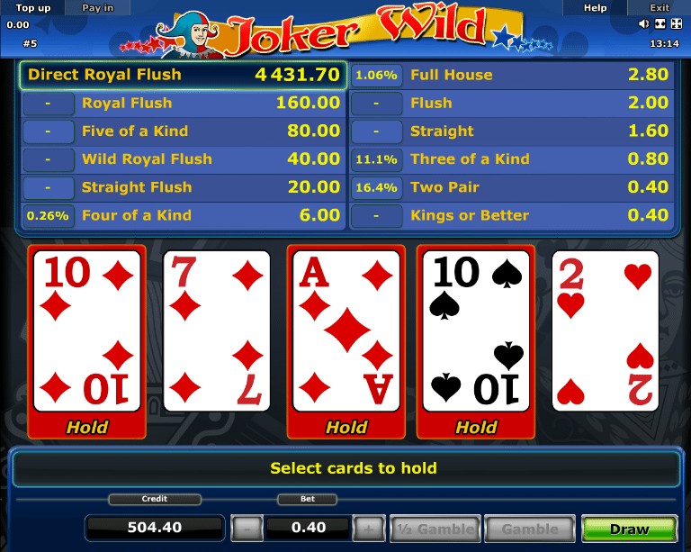 Jokers Casino Automat Online Zdarma - Klikni a HRAJ ZDARMA!