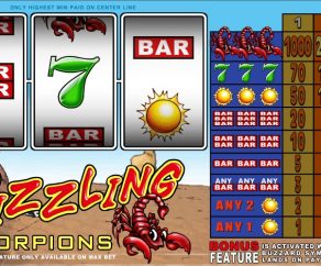 Hrací Automat Sizzling Scorpions Zdarma Online
