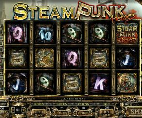 Výherní Automat Steam Punk Heroes Zdarma Online