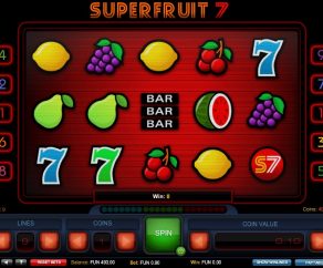 Automat Superfruit 7 Online Zdarma