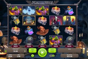 Automat Halloween Witch Online Zdarma