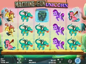Výherní Automat Machine-Gun Unicorn Online Zdarma