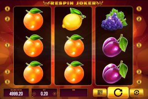 Hrací Automat Respin Joker Online Zdarma