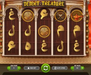 Automat Desert Treasure BGaming Online Zdarma