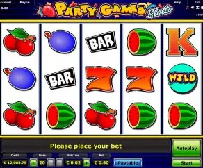 Automat Party Games Slotto Online Zdarma