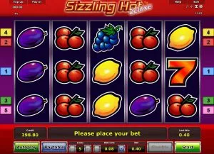 Automat Sizzling Hot Deluxe Online Zdarma