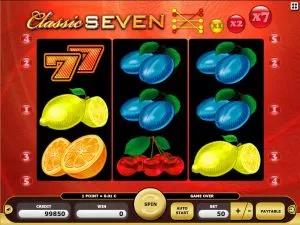 Automat Classic Seven Online Zdarma