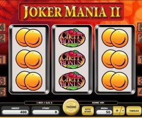 Automat Joker Mania II Online Zdarma