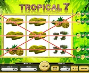 Automat Tropical 7 Online Zdarma