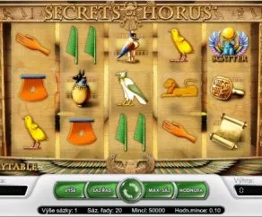 secrets of horus automat online zdarma