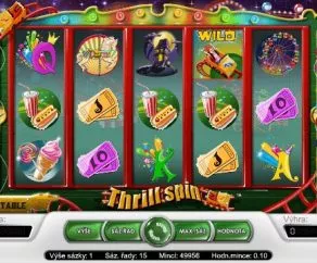 automat online zdarma thrill spin