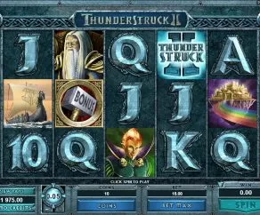 Automat Thunderstruck II Online Zdarma