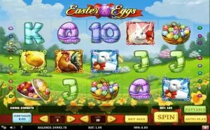 Hrací Automat Easter Eggs Online Zdarma