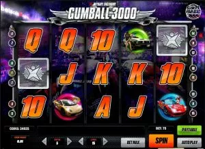 Hrací Automat Gumball 3000 Online Zdarma