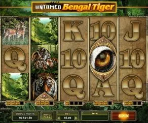 Hrací Automat Untamed Bengal Tiger Zdarma Online