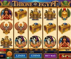 Hrací Automat Throne Of Egypt Online Zdarma