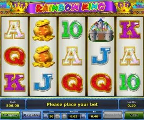 Hrací Automat Rainbow King Online Zdarma