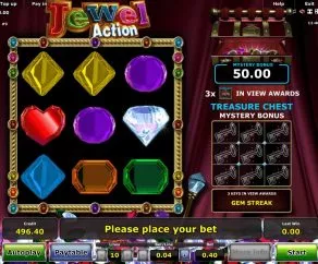 Hrací Automat Jewel Action Zdarma Online