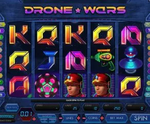 Hrací Automat Drone Wars Online Zdarma