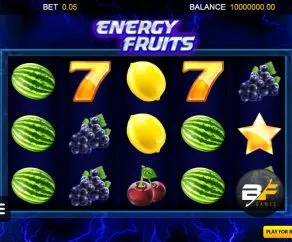 Energy Fruits Automat Online Zdarma