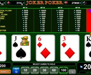 Joker Poker Online Zdarma