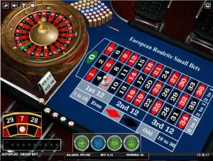 European Roulette Small Bets iSoft Ruleta Online Zdarma