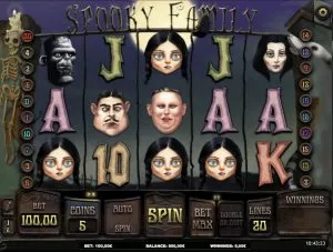 Automat Spooky Family Online Zdarma
