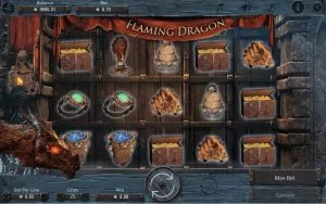 Automat Flaming Dragon Online Zdarma
