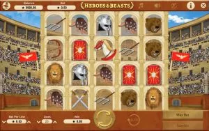 Heroes and Beasts Automat Online Zdarma