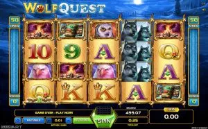 Hrací Automat Wolf Quest Online Zdarma