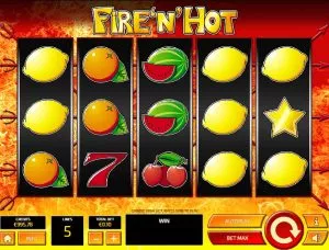 Hrací Automat Fire and Hot Online Zdarma