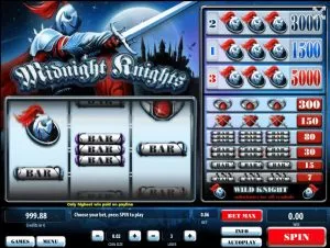 Automat Midnight Knights Online Zdarma