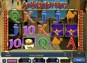 Hrací Automat Arabian Dream Online Zdarma