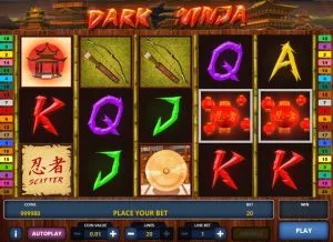 Automat Dark Ninja Online Zdarma