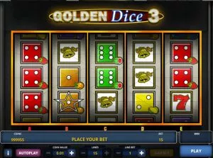 Automat Golden Dice 3 Online Zdarma