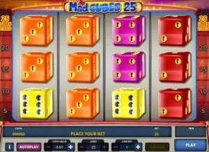  Mad Cubes 25 Automat Online Zdarma