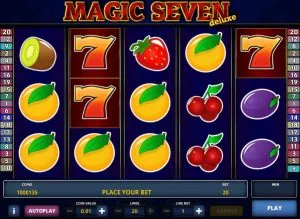 Automat Magic Seven Deluxe Online Zdarma
