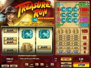Treasure Run Automat Online Zdarma