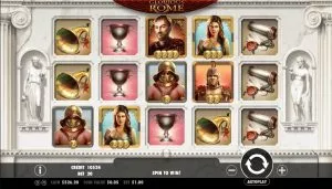 Hrací Automat Glorious Rome Online Zdarma