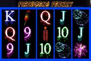 Automat Fireworks Frenzy Online Zdarma