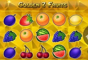 Výherní Automat Golden 7 Fruits Online Zdarma