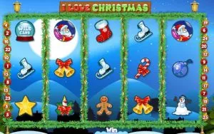 I Love Christmas Automat Online Zdarma