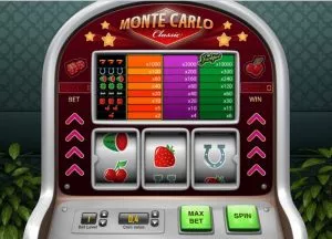 Automat Monte Carlo Classic Online Zdarma