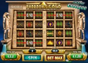 Hrací Automat Pharaohs Gold Online Zdarma