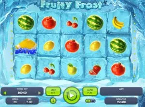 Fruity Frost Automat Online Zdarma