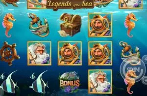 Hrací Automat Legends of the Sea Online Zdarma