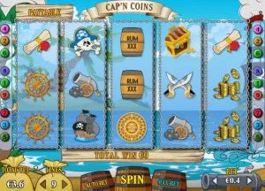 Hrací Automat Cap N Coins Online Zdarma